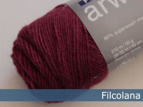 Filcolana Filcolana Arwetta -Bordeaux 245