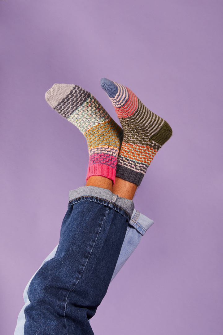 Pompom Ready Set Socks