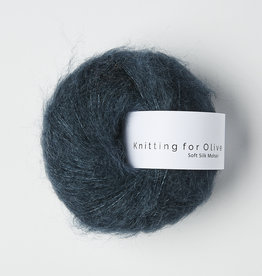 knitting for olive Knitting for Olive Silk Mohair - Deep Petroleum Blue