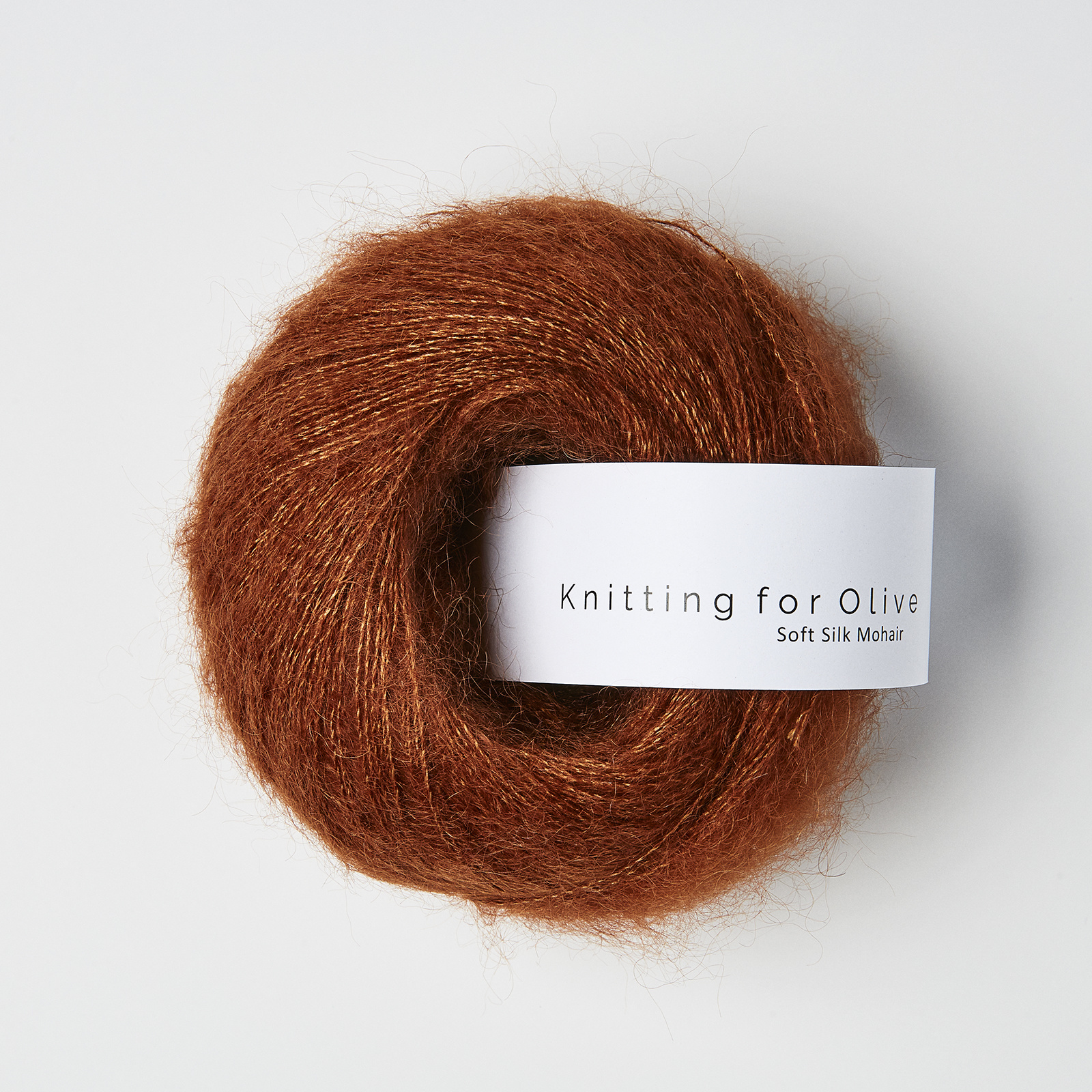 knitting for olive Knitting for Olive Silk Mohair - Rust