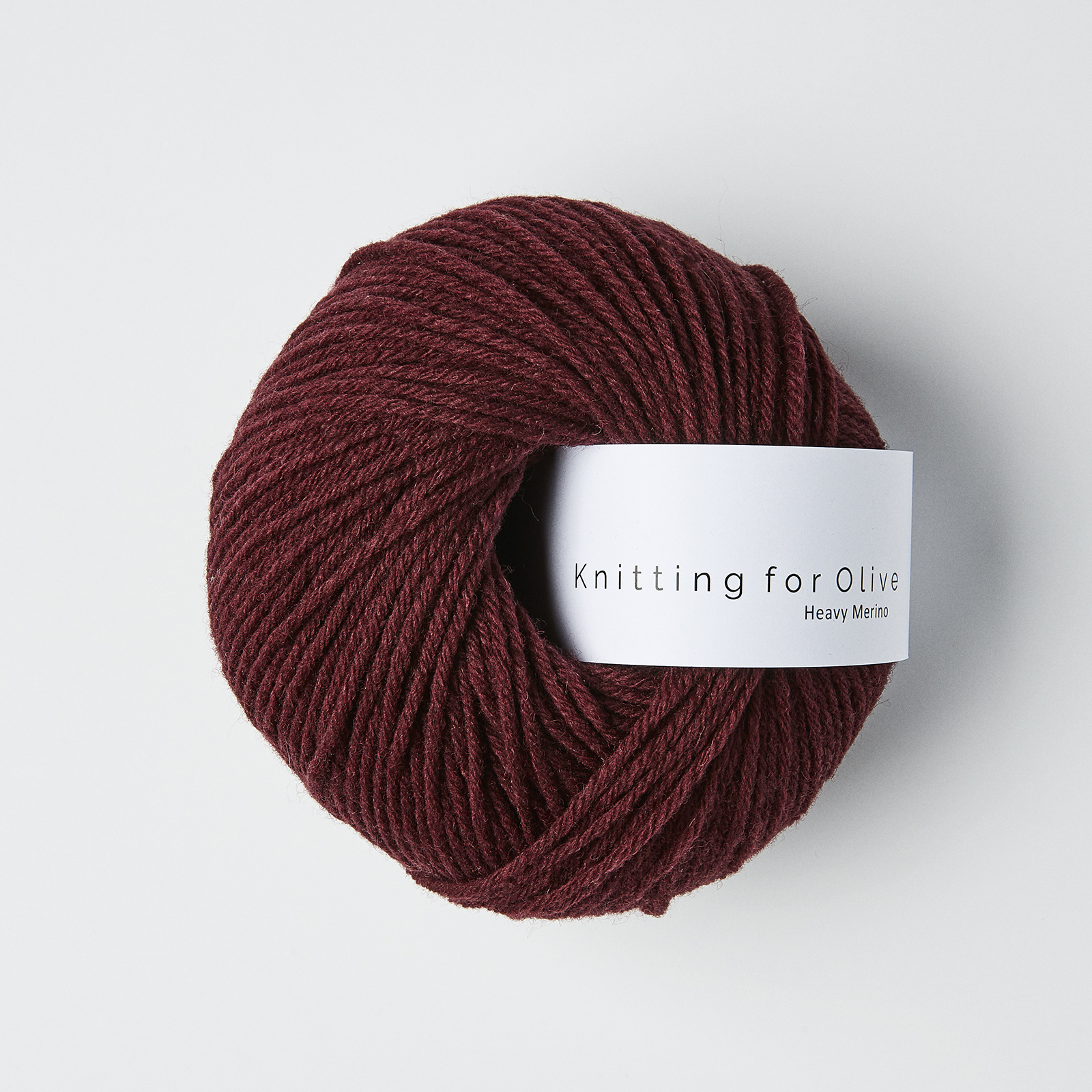 knitting for olive Knitting for Olive Heavy Merino - Bordeaux