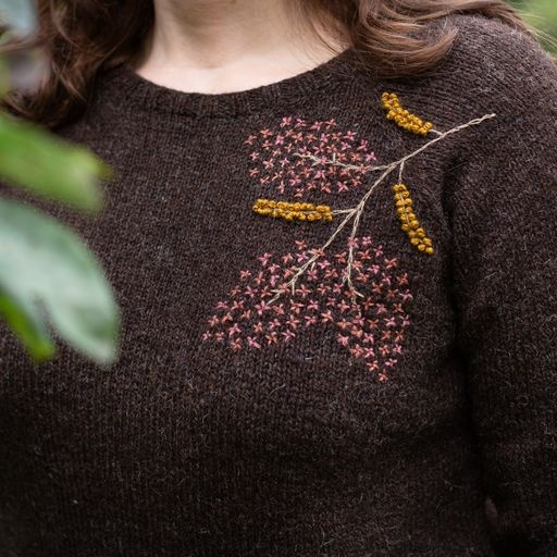 Laine Embroidery on Knits - Judit Gummlich