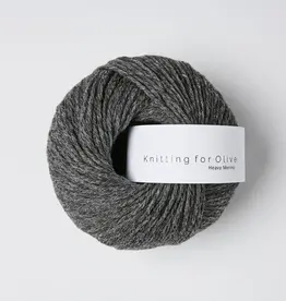 knitting for olive Knitting for Olive Heavy Merino - Thunder Cloud