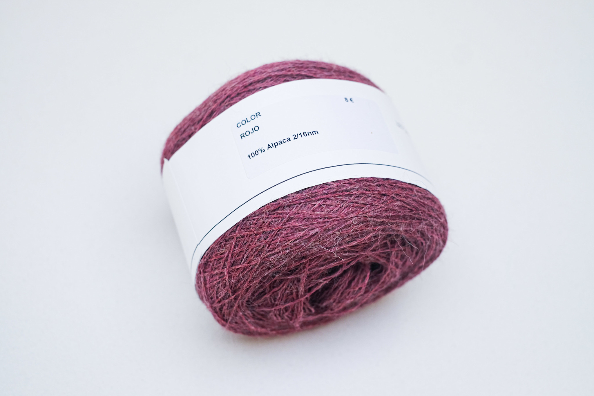 Solid 2-ply Alpaca - Rojo
