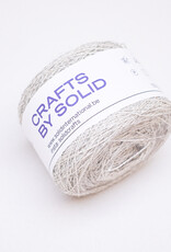 Solid 2-ply Alpaca - Cream Melange 2L013
