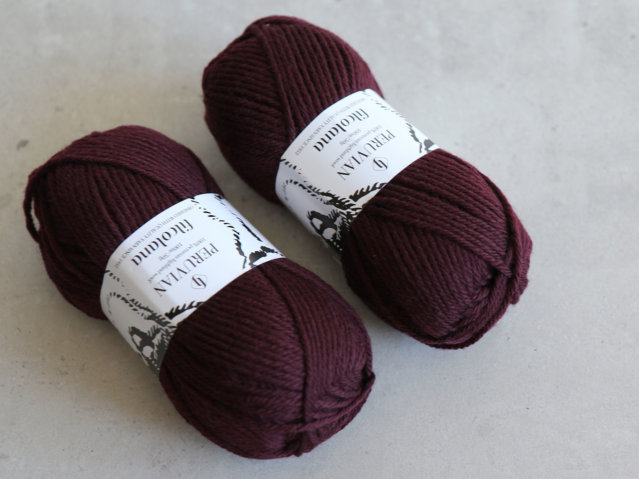 Filcolana Filcolana Peruvian - Dark Bordeaux 382