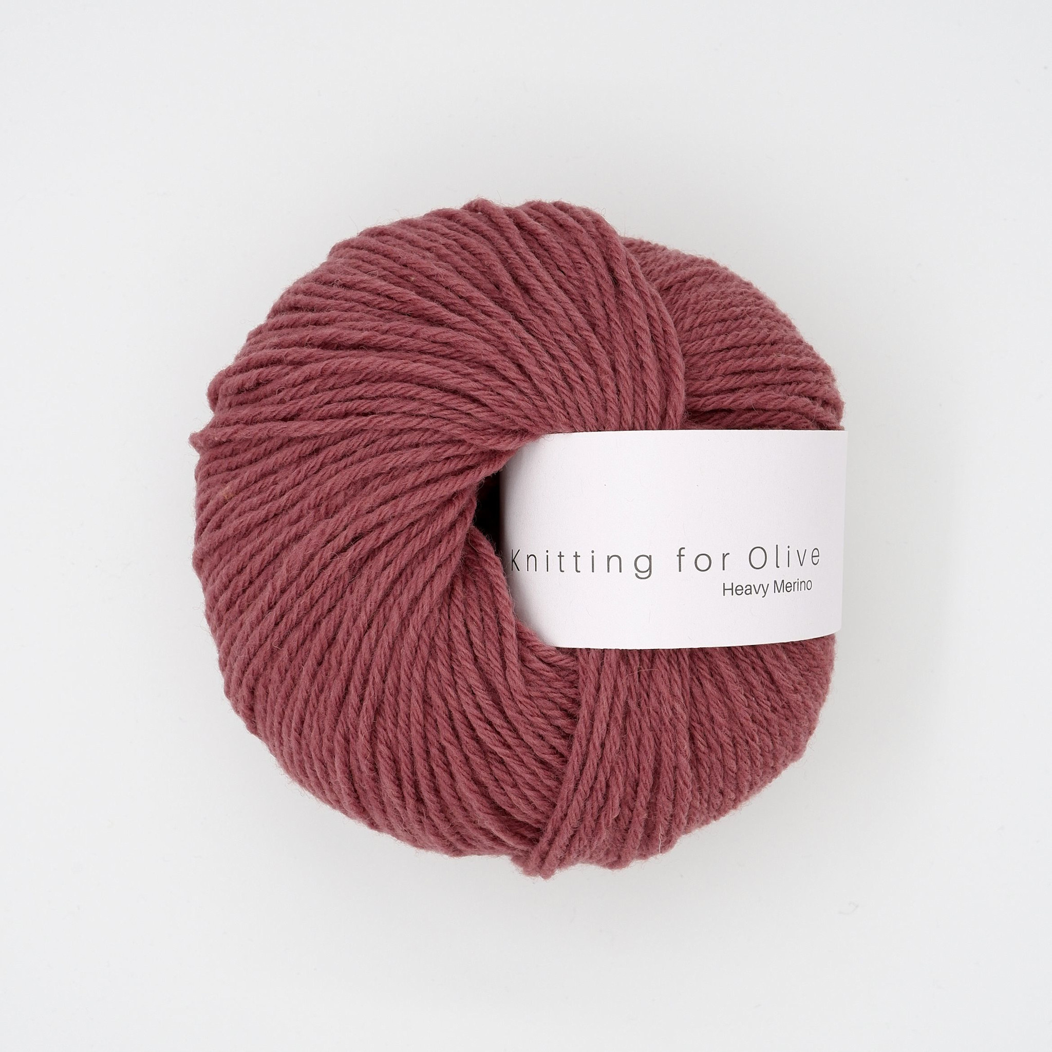 knitting for olive Knitting for Olive Heavy Merino - Plum Rose