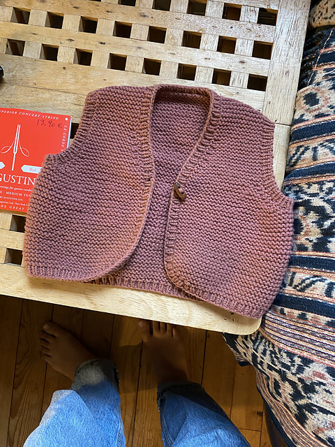 knitting for olive Cleo Vest Breipakket