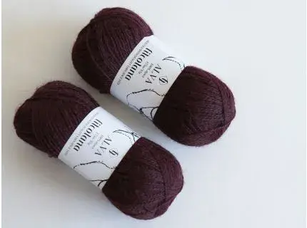 Filcolana Alva - Dark Bordeaux 382