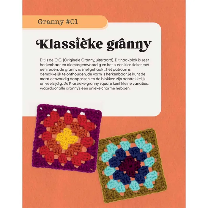 Granny haakpatronen - J. Madill