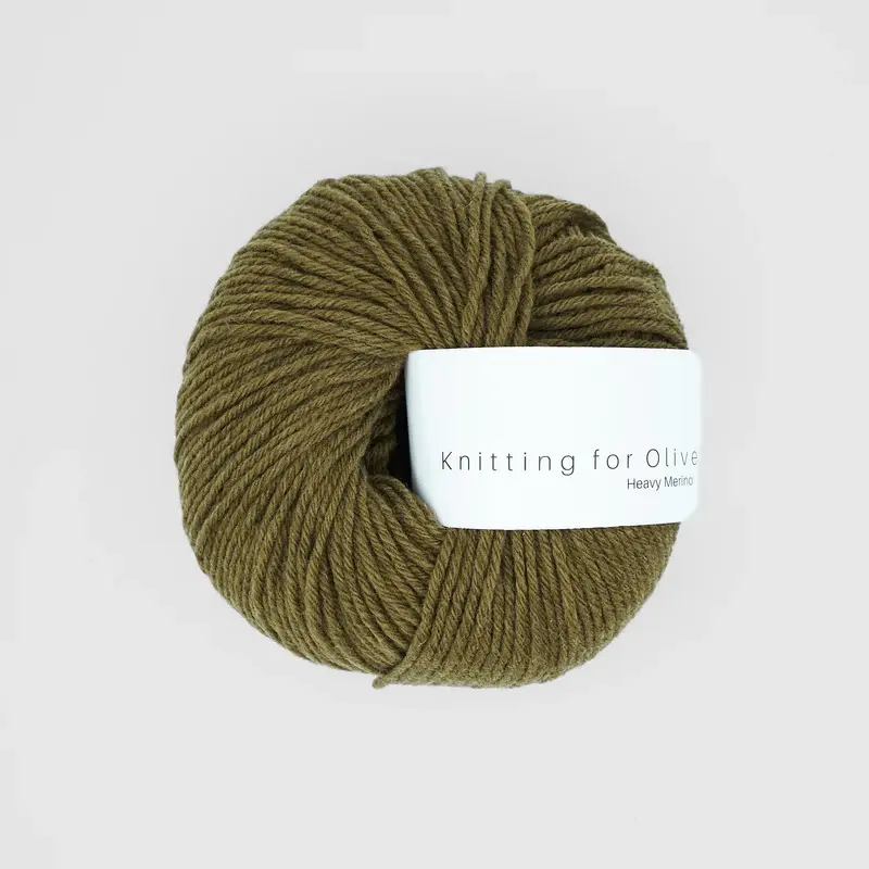 knitting for olive Knitting for Olive Heavy Merino - Green Ocher