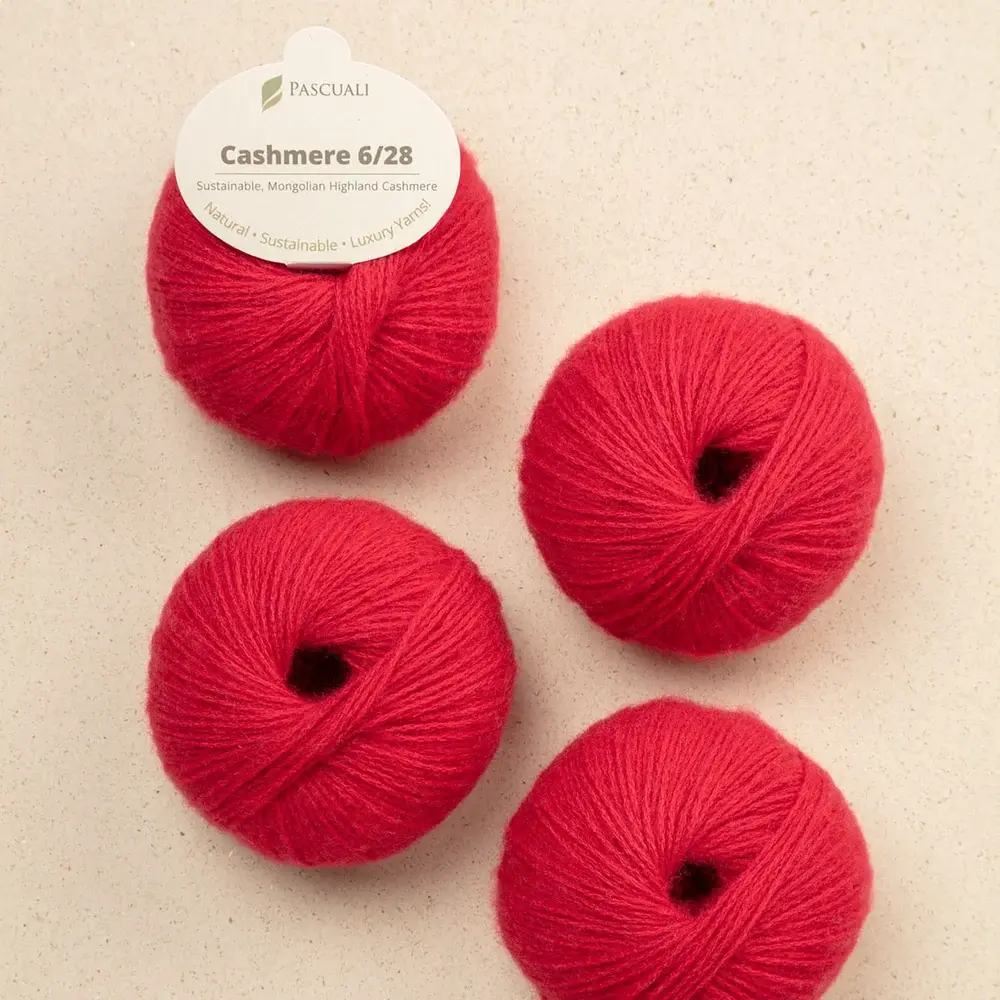 pascuali Pascuali Cashmere 6/28 - Scarlet 95