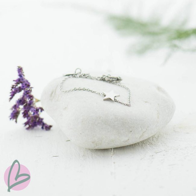 armband little star zilver