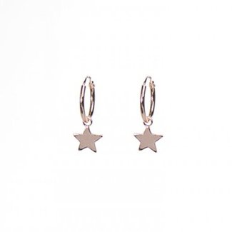 KARMA Hoops Symbols Stars Rosegold