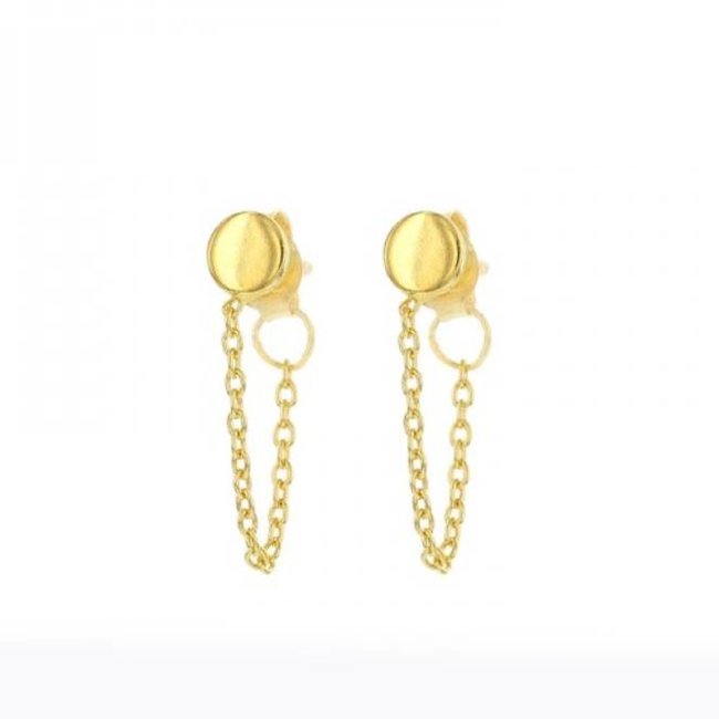 KARMA Chain Mini Disc Goldplated