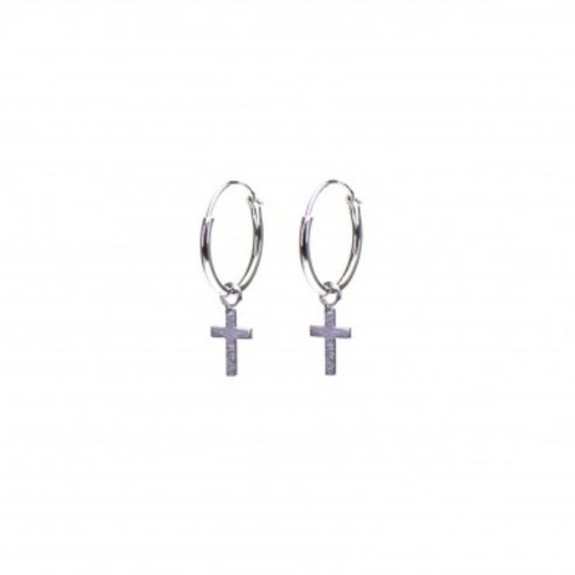Hoops Symbols Faith (kruisje) Silver