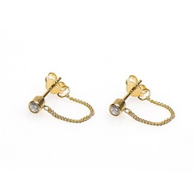 Chain Zirconia Goldplated