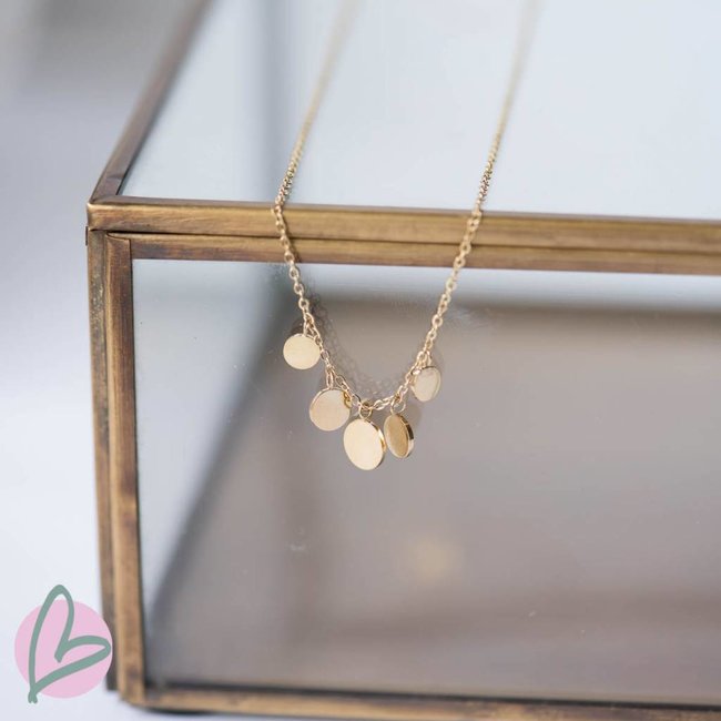 gouden ketting coins