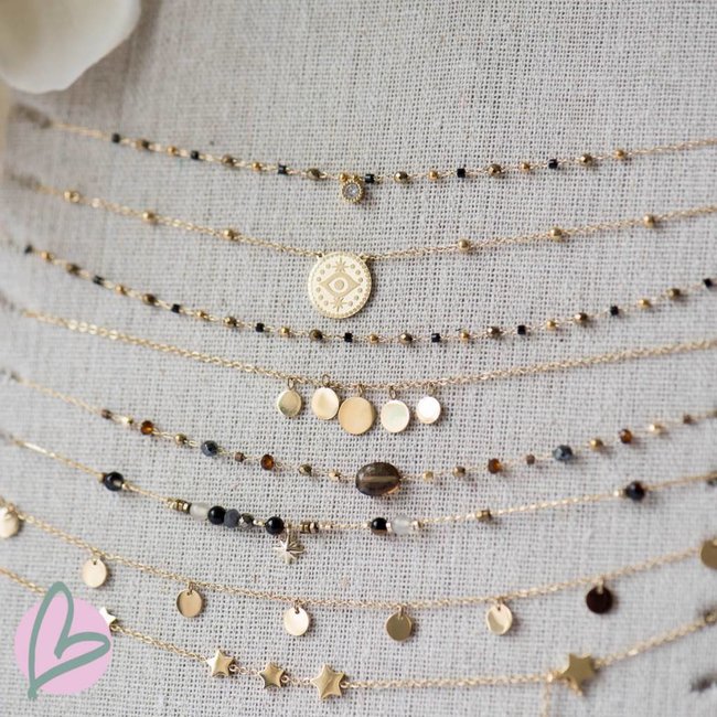 ZAG  Bijoux gouden ketting coins