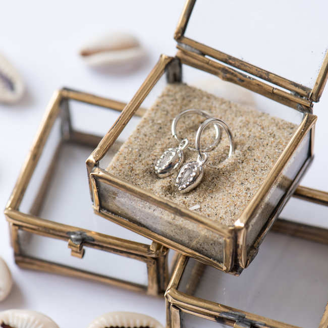 KARMA Hoops Symbols Shell 3 - Silver 925