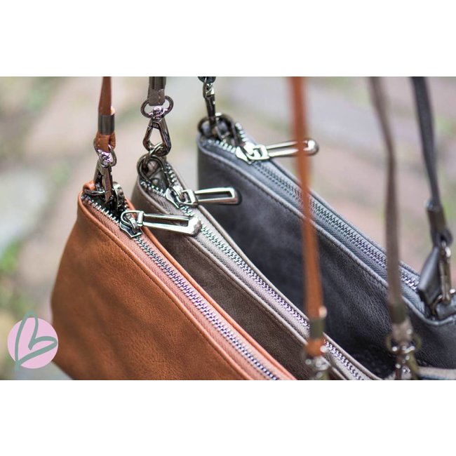 Zeeuws Zeeuwse knop tasje grijs