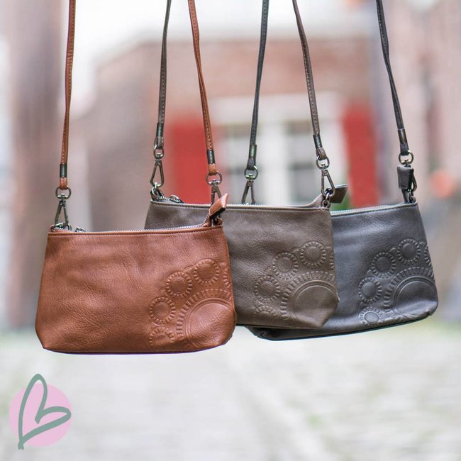 Zeeuws Zeeuwse knop tasje zwart