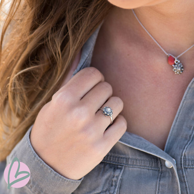 Zeeuws Zilveren Zeeuwse knop ring 10mm