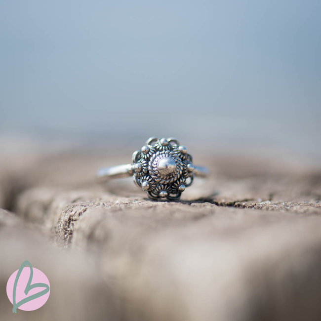 Zeeuws Zilveren Zeeuwse knop ring 10mm