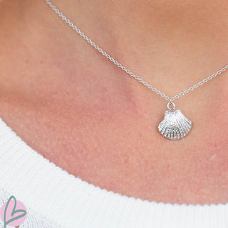 KARMA Necklace zilver met schelpje