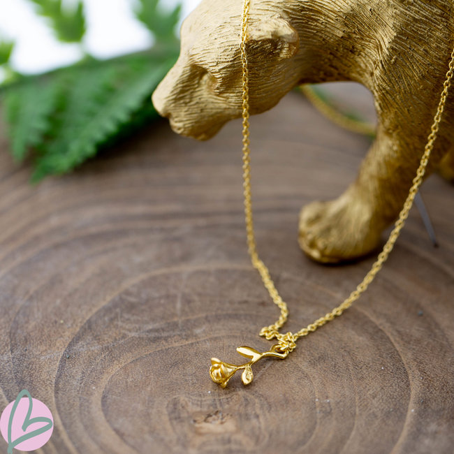 Karma necklace gold