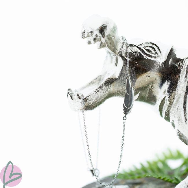 ZAG  Bijoux ZAG Bijoux ketting zilver veer