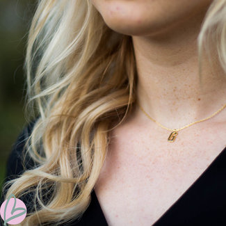 Biba Letterketting - goud