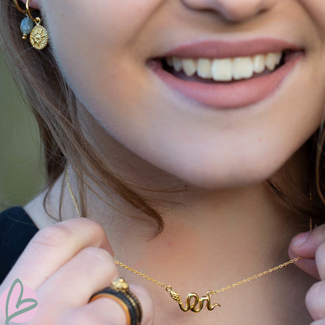 KARMA Hoops Symbols Sun Coin Goldplated