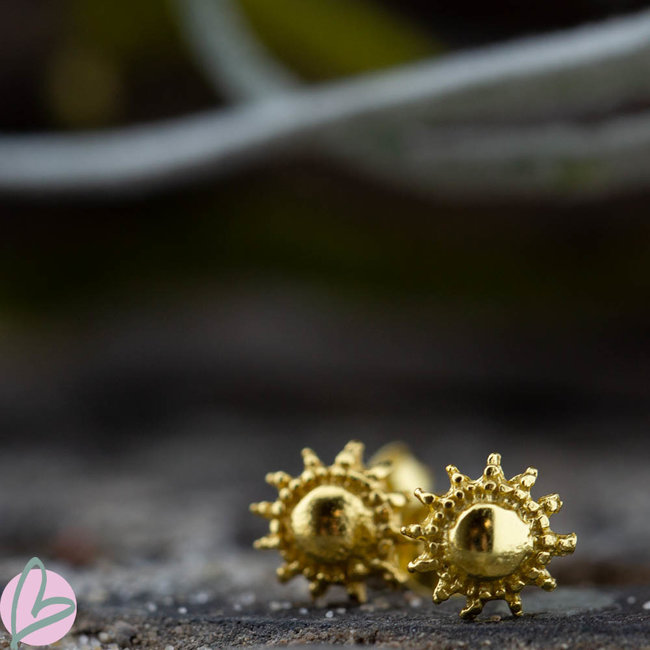 KARMA Symbols Silver 925 sun goldplated