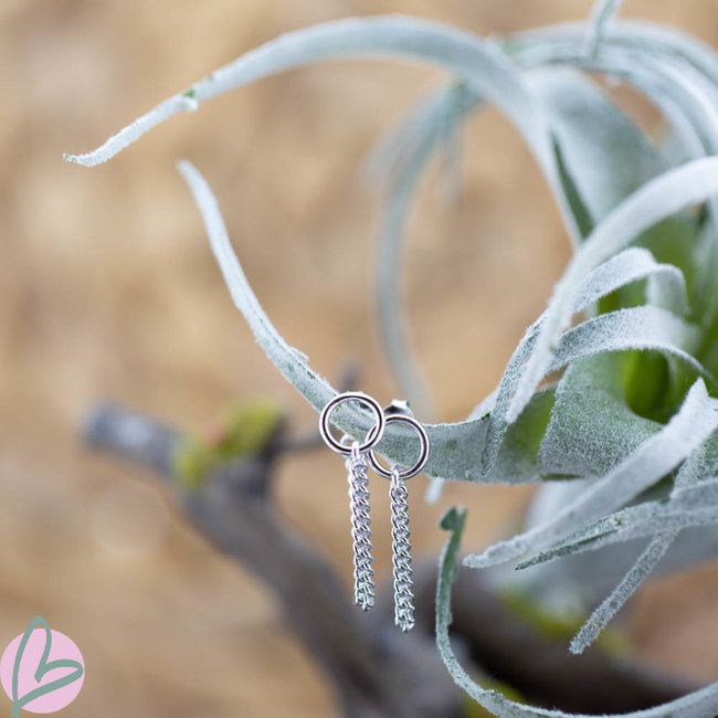 KARMA Chain Open Circle 2 Silver