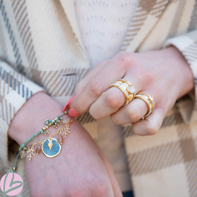 Biba schelpen armband