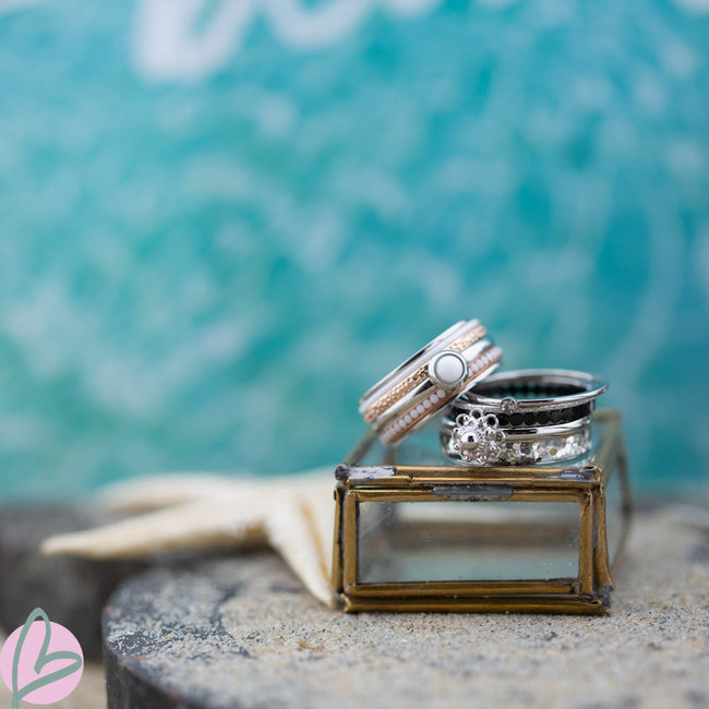 IXXXI Complete ixxxi ring smal rosegoud en zilver