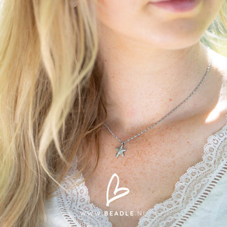 Day & Eve by Go Dutch Label Ketting zeester zilver