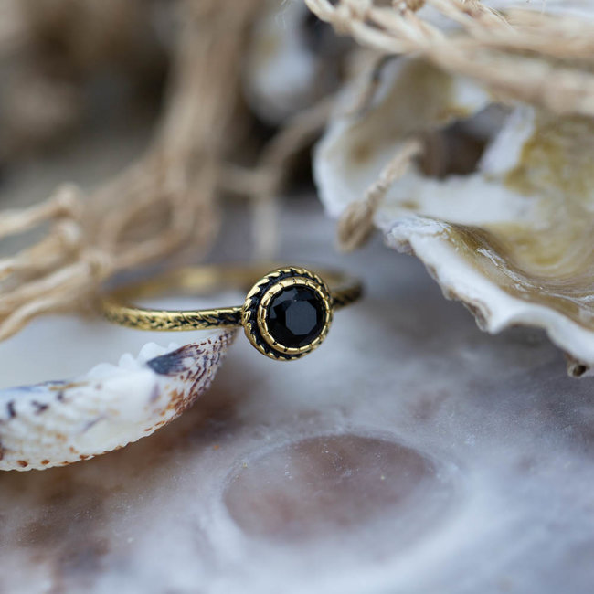 Charmins Ring shiny iconic goud