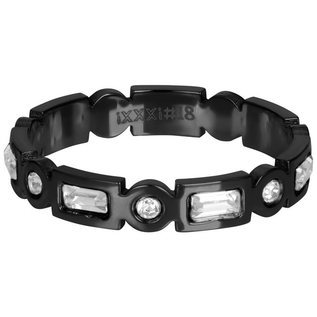 IXXXI Excellent ring zwart ixxxi