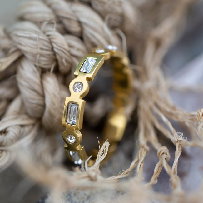 Excellent ring goud ixxxi