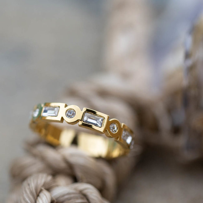 Excellent ring goud ixxxi