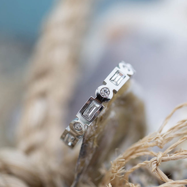 IXXXI Excellent ring zilver ixxxi