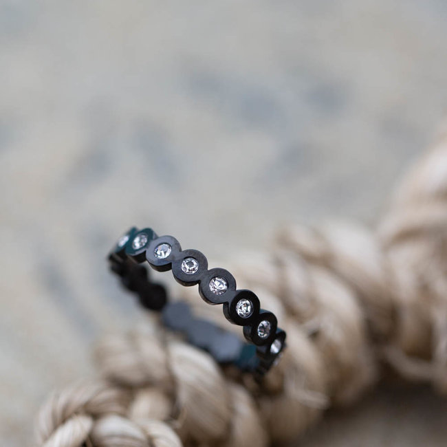 IXXXI Big circle stone zwart ixxxi