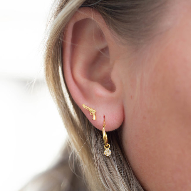 Hoops Symbolsk Zirconia Mini Disc