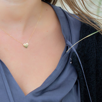 ZAG  Bijoux Goud ketting met hart