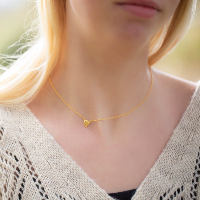 Karma ketting goud panter