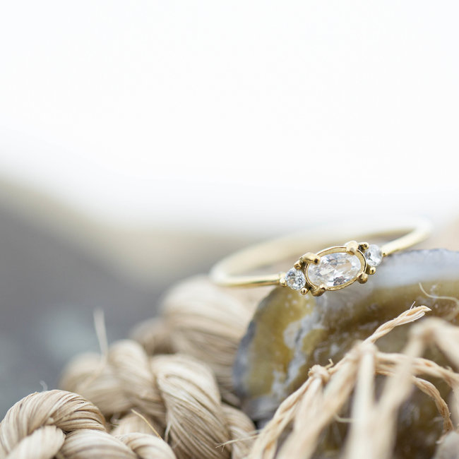 Charmins Stapelring Charmins Royal Gold Steel