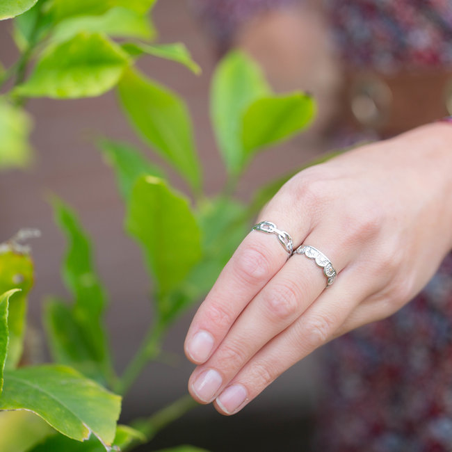 Beadle Zilver ringen party