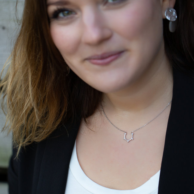 Day & Eve by Go Dutch Label Stalen zilver ketting